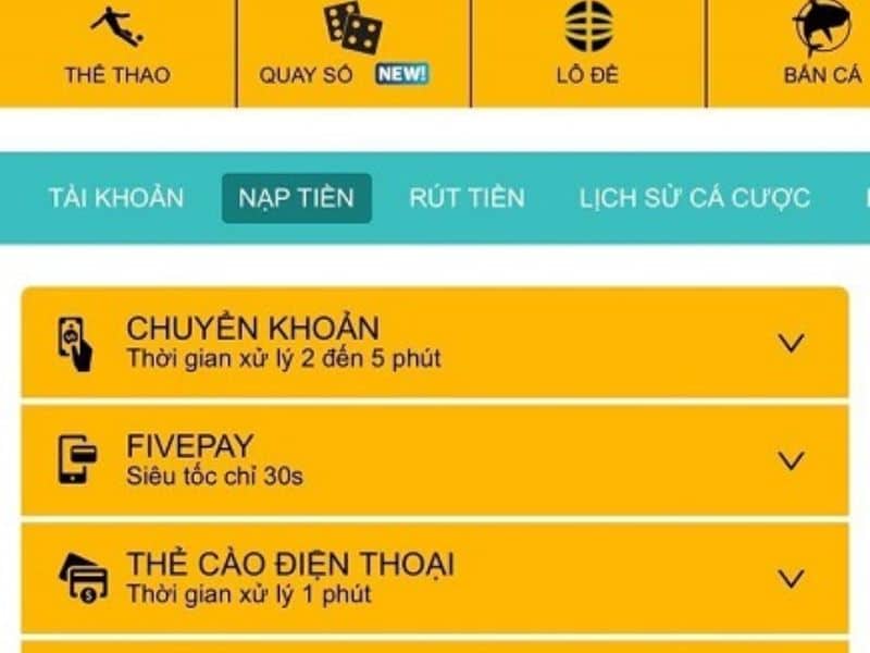 five88-ho-tro-nhieu-phuong-thuc-de-rut-tien